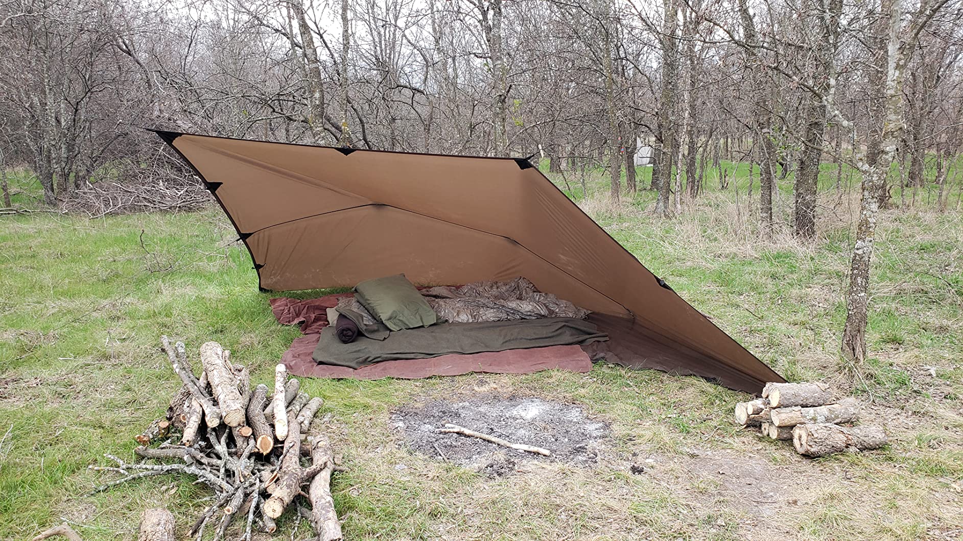 Guide Waterproof Tarp Shelter AQUAQUEST Defender Waterproof